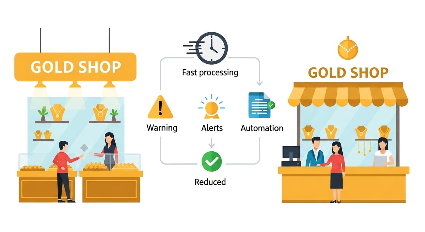 كيف يؤثر برنامج إدارة الذهب على الكفاءة التشغيلية؟ دليل شامل
