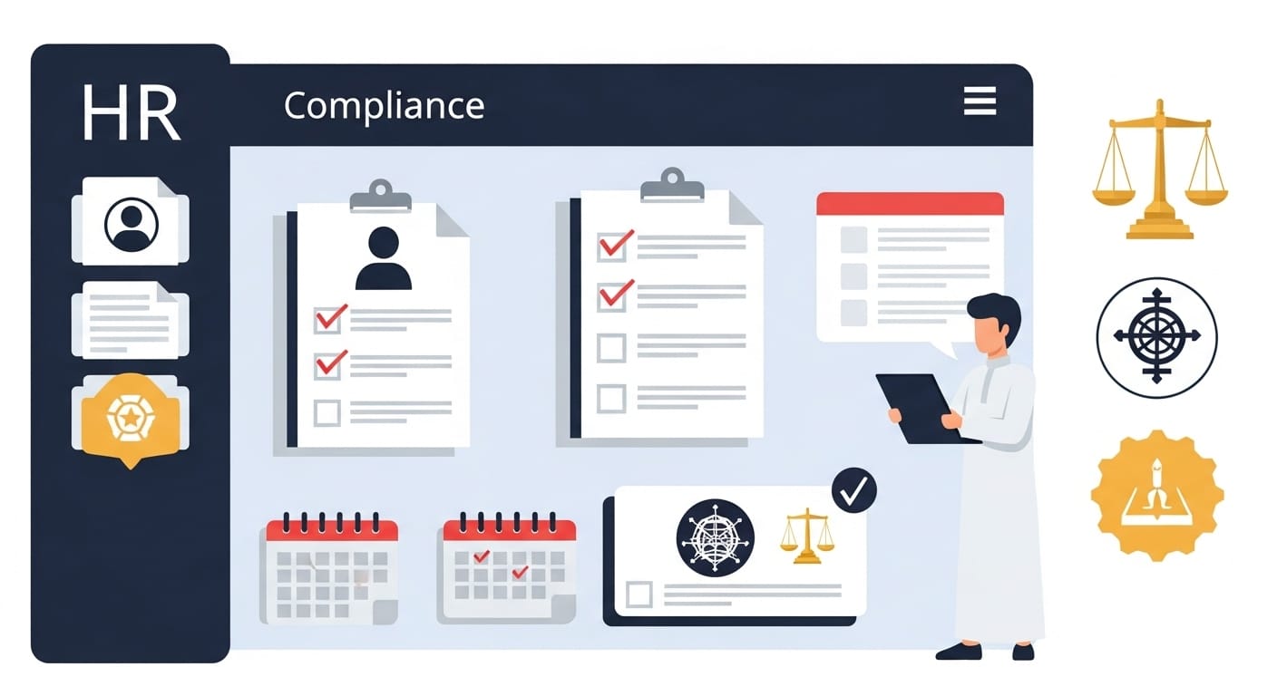 A Guide for Saudi Companies on Compliance with Labor Laws Using HR Systems