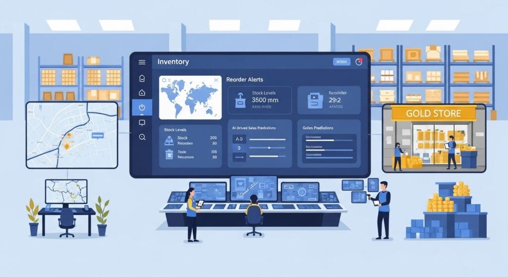 كيفية استخدام البيانات لتحسين إدارة المخزون