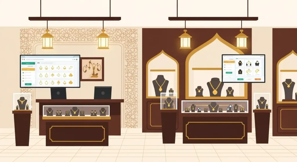 برنامج ادارة محلات الذهب والمجوهرات