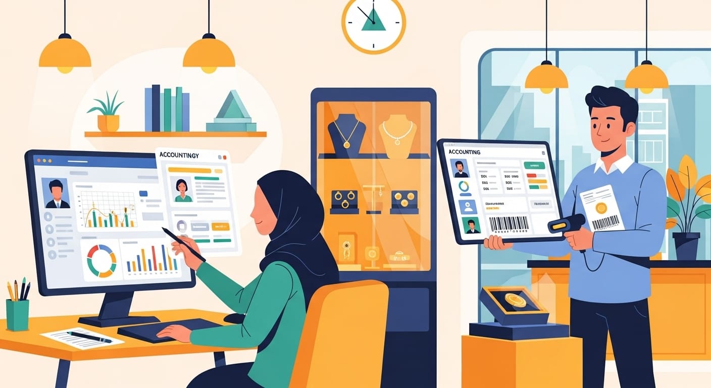 برنامج ERP لتجارة الذهب