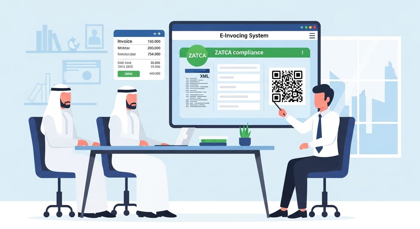 e-invoicing system, ensuring ZATCA