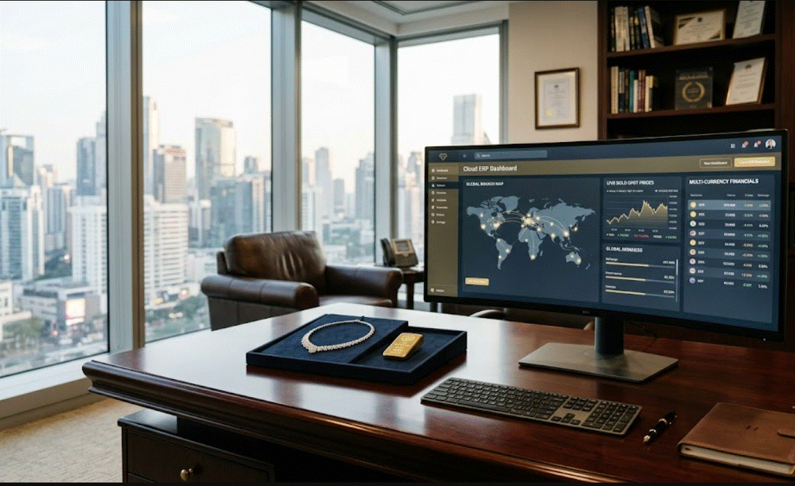 Cloud ERP for gold