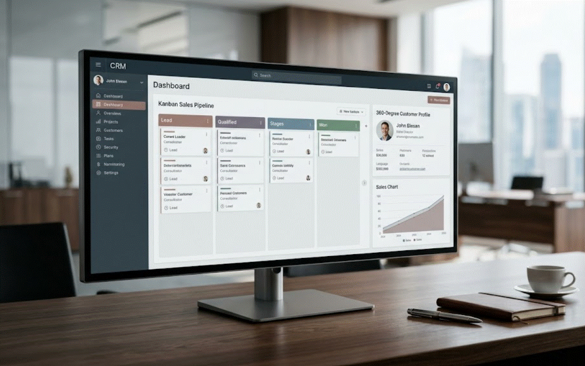 Odoo CRM system