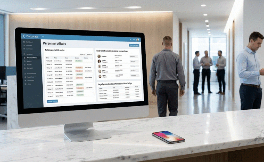 Personnel affairs software