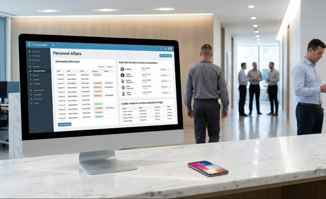 Personnel affairs software